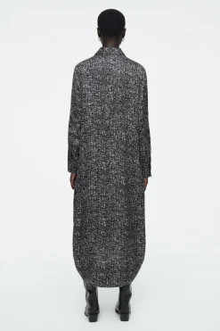 COS ABSTRACT CHECKED SHIRT DRESS-Women Dresses & Jumpsuits