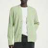 COS ACID-WASH COTTON CARDIGAN- Sweaters & Cardigans