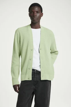COS ACID-WASH COTTON CARDIGAN- Sweaters & Cardigans