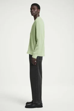 COS ACID-WASH COTTON CARDIGAN- Sweaters & Cardigans