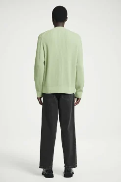 COS ACID-WASH COTTON CARDIGAN- Sweaters & Cardigans