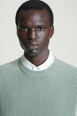 COS ACID-WASH KNITTED TANK TOP- Sweaters & Cardigans