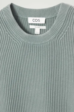 COS ACID-WASH KNITTED TANK TOP- Sweaters & Cardigans