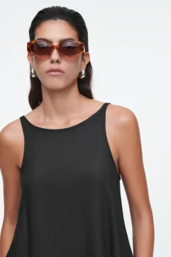 COS A-LINE LINEN MAXI DRESS-Women Dresses & Jumpsuits