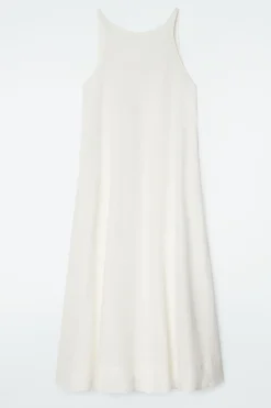 COS A-LINE LINEN MAXI DRESS-Women Dresses & Jumpsuits