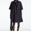 COS A-LINE MINI SHIRT DRESS-Women Dresses & Jumpsuits