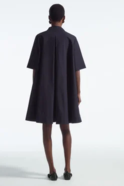 COS A-LINE MINI SHIRT DRESS-Women Dresses & Jumpsuits
