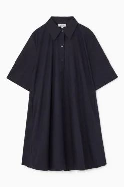 COS A-LINE MINI SHIRT DRESS-Women Dresses & Jumpsuits