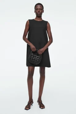 COS A-LINE SCUBA MINI DRESS-Women Dresses & Jumpsuits