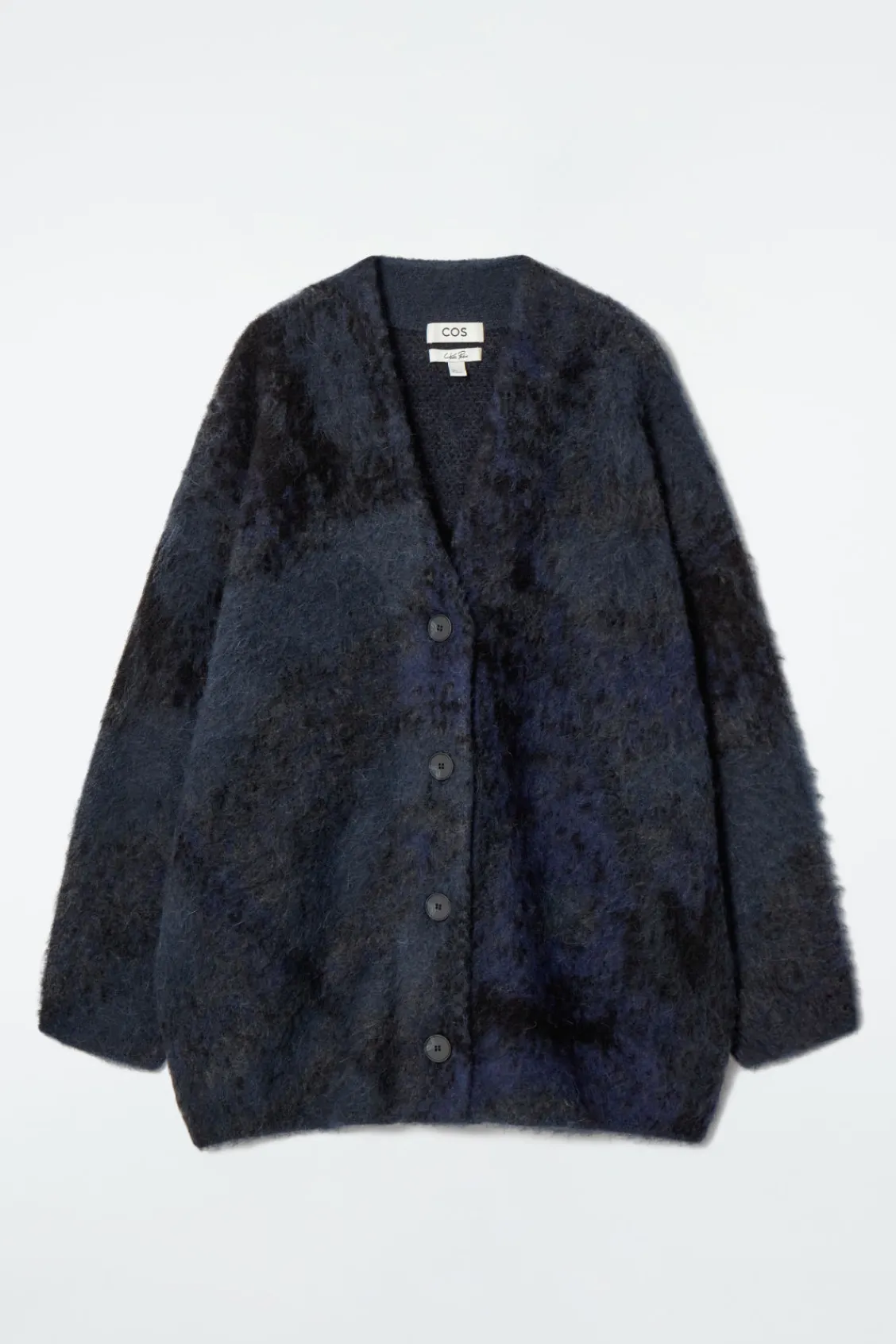 COS ALPACA-BLEND JACQUARD CARDIGAN-Women Sweaters & Cardigans