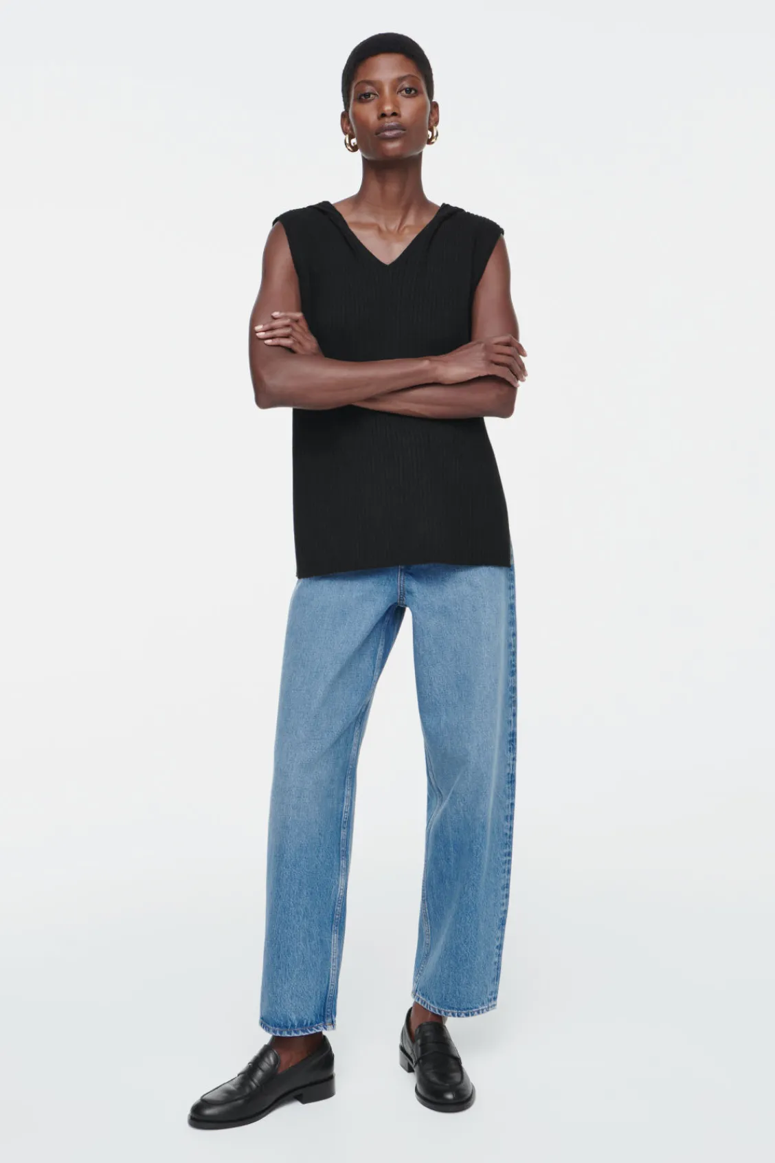 COS ARCH TAPERED JEANS-Women Jeans | Pants