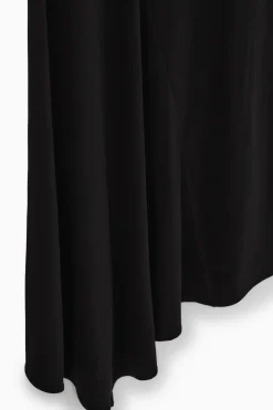 COS ASYMMETRIC COWL-NECK MAXI DRESS-Women Dresses & Jumpsuits
