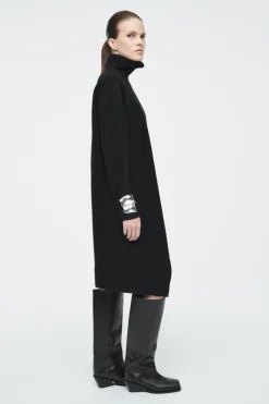 COS ASYMMETRIC MERINO WOOL DRESS-Women Sweaters & Cardigans | Dresses & Jumpsuits
