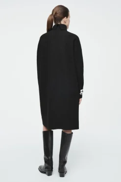 COS ASYMMETRIC MERINO WOOL DRESS-Women Sweaters & Cardigans | Dresses & Jumpsuits