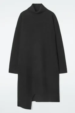 COS ASYMMETRIC MERINO WOOL DRESS-Women Sweaters & Cardigans | Dresses & Jumpsuits