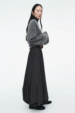 COS BALLOON-HEM MAXI SKIRT-Women Skirts