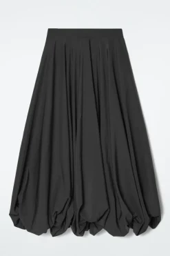 COS BALLOON-HEM MAXI SKIRT-Women Skirts