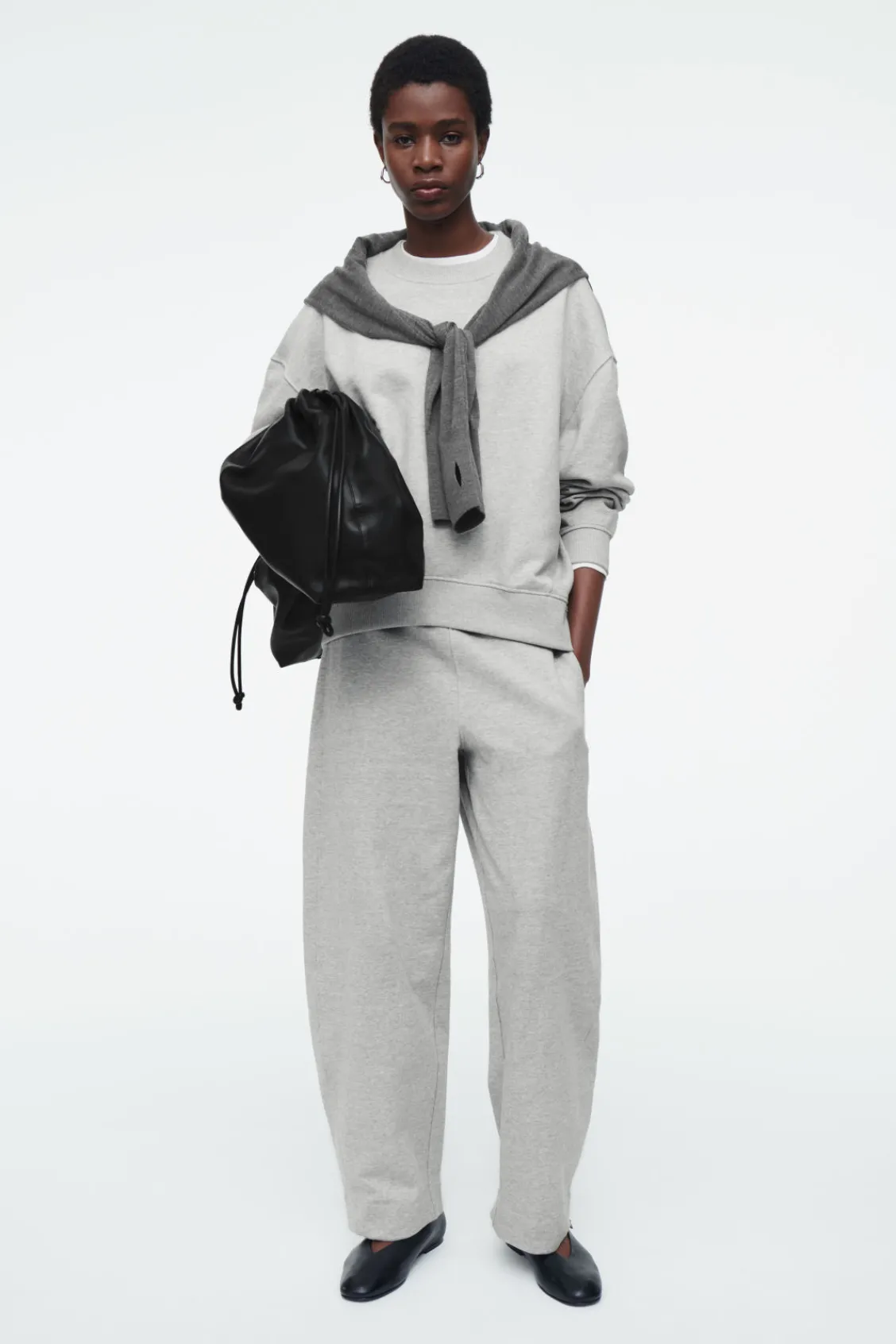 COS BARREL-LEG JOGGERS-Women Pants