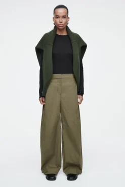 COS BARREL-LEG UTILITY PANTS-Women Pants