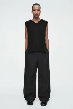 COS BARREL-LEG UTILITY PANTS-Women Pants