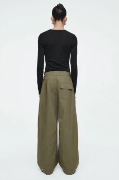 COS BARREL-LEG UTILITY PANTS-Women Pants