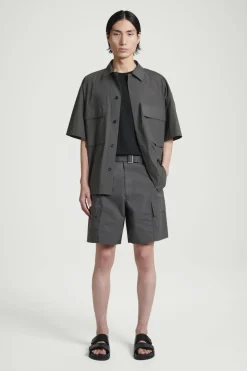 COS BELTED CARGO SHORTS- Matching Sets | Pants