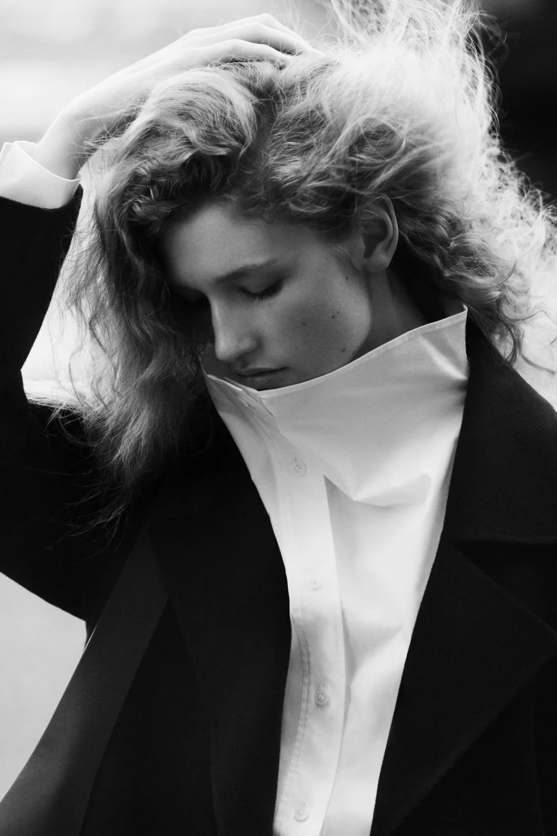 COS BELTED DOUBLE-FACED WOOL COAT-Women Coats & Jackets