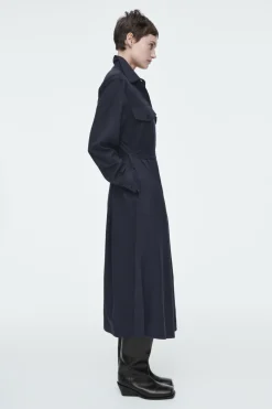COS BELTED MIDI SHIRT DRESS-Women Dresses & Jumpsuits