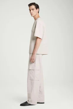 COS BELTED TECHNICAL COTTON CARGO PANTS- Pants