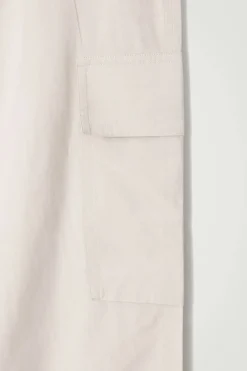 COS BELTED TECHNICAL COTTON CARGO PANTS- Pants