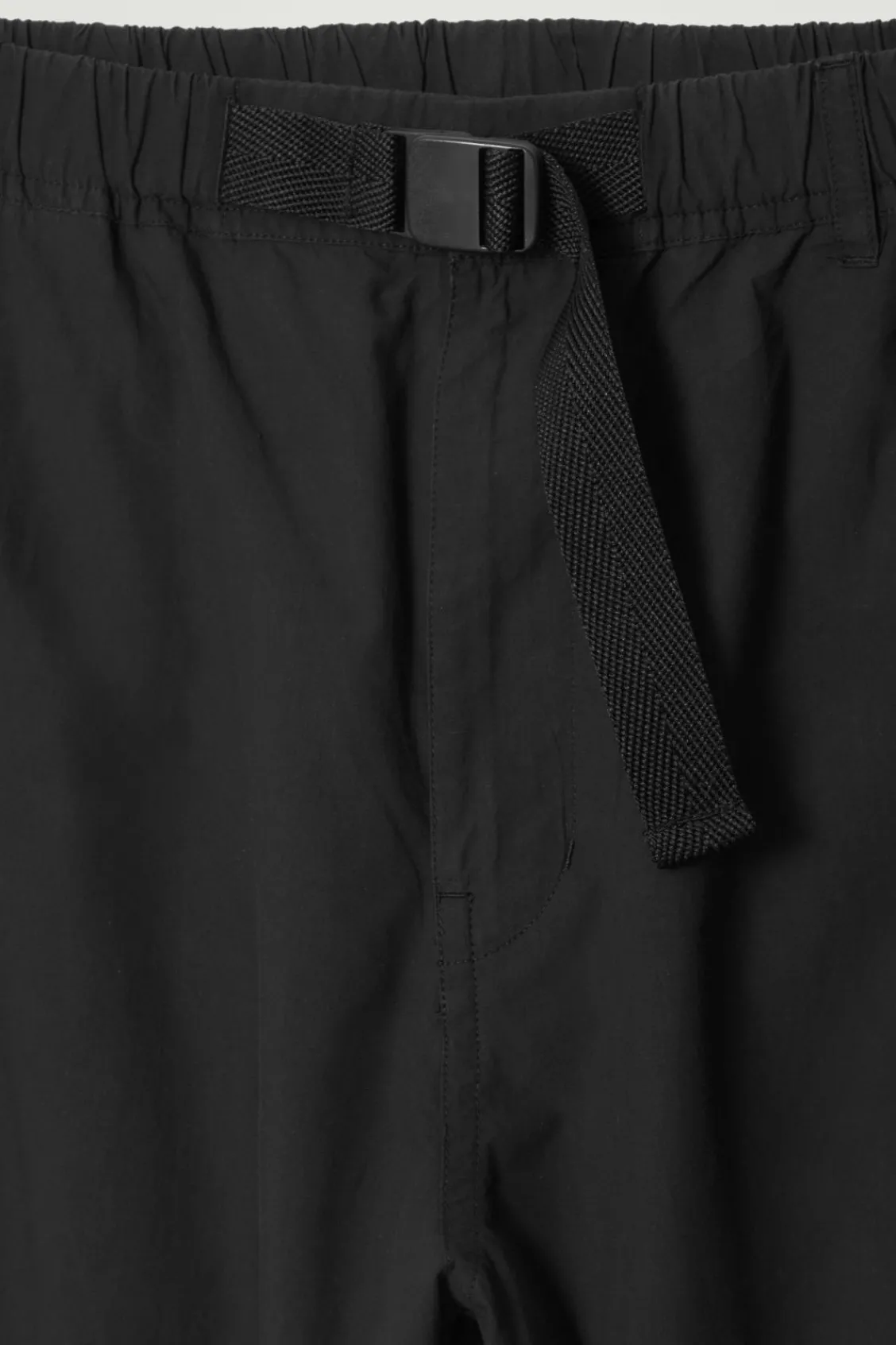 COS BELTED TECHNICAL COTTON CARGO PANTS- Pants