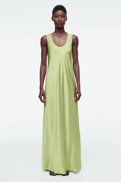 COS BIAS-CUT MAXI SLIP DRESS-Women Dresses & Jumpsuits