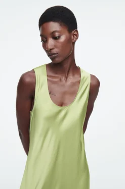 COS BIAS-CUT MAXI SLIP DRESS-Women Dresses & Jumpsuits
