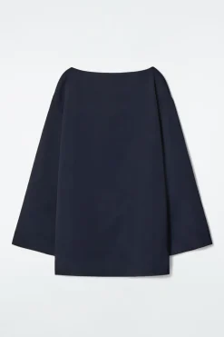 COS BOAT-NECK MINI DRESS-Women Dresses & Jumpsuits