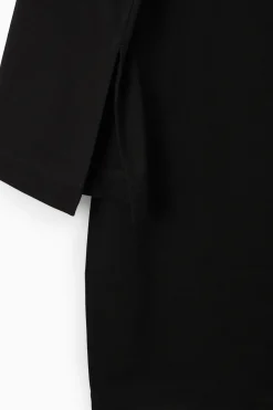 COS BOAT-NECK MINI T-SHIRT DRESS-Women Dresses & Jumpsuits