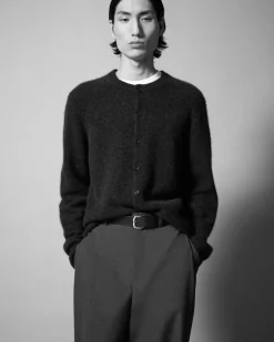 COS BOILED-CASHMERE CREW-NECK CARDIGAN- Cashmere | Sweaters & Cardigans
