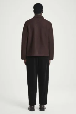 COS BOILED-WOOL CHORE JACKET- Coats & Jackets