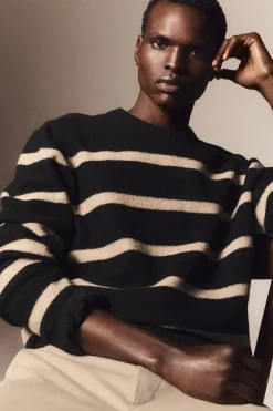 COS BOILED-WOOL CREW-NECK SWEATER- Sweaters & Cardigans