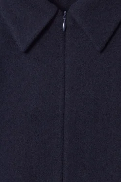 COS BOILED-WOOL ZIP-UP CARDIGAN-Women Sweaters & Cardigans