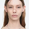 COS BOW SNAKE-CHAIN NECKLACE-Women Jewelry