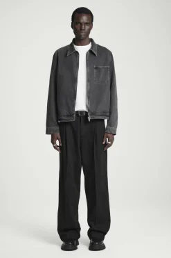 COS BOXY DENIM ZIP-UP JACKET- Coats & Jackets