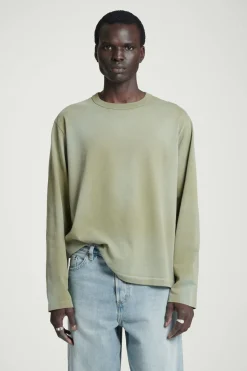 COS BOXY HEAVYWEIGHT LONG-SLEEVED T-SHIRT- T-Shirts