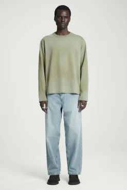 COS BOXY HEAVYWEIGHT LONG-SLEEVED T-SHIRT- T-Shirts