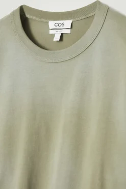 COS BOXY HEAVYWEIGHT LONG-SLEEVED T-SHIRT- T-Shirts