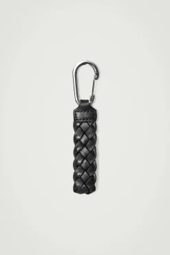 COS BRAIDED LEATHER KEY FOB- Bags & Wallets