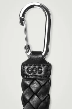 COS BRAIDED LEATHER KEY FOB- Bags & Wallets