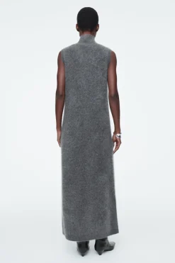 COS BRUSHED-CASHMERE MAXI DRESS-Women Dresses & Jumpsuits | Cashmere
