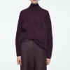 COS BRUSHED-CASHMERE TURTLENECK SWEATER-Women Cashmere | Sweaters & Cardigans