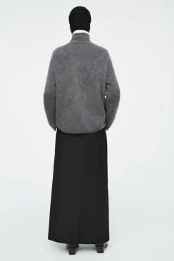 COS BRUSHED-CASHMERE TURTLENECK SWEATER-Women Cashmere | Sweaters & Cardigans
