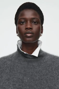 COS BRUSHED-CASHMERE TURTLENECK SWEATER-Women Cashmere | Sweaters & Cardigans